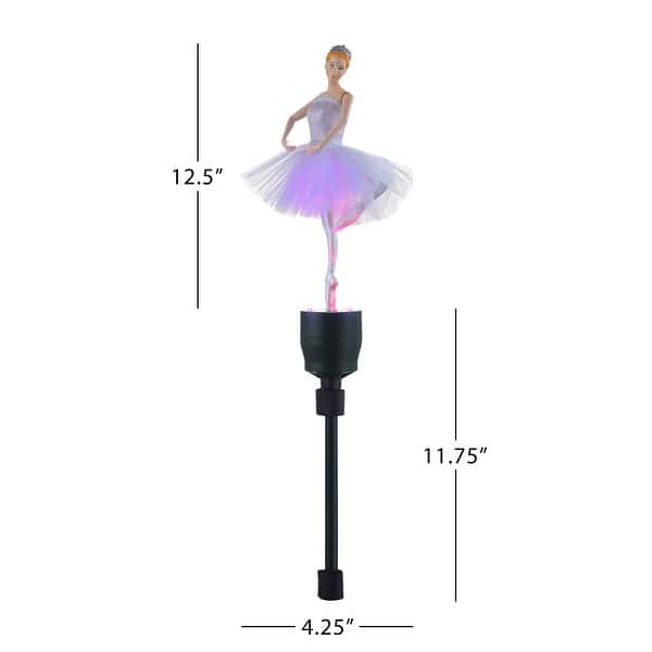 12.5" Animated FiberOptic Ballerina Tree Topper Bed Bath & Beyond